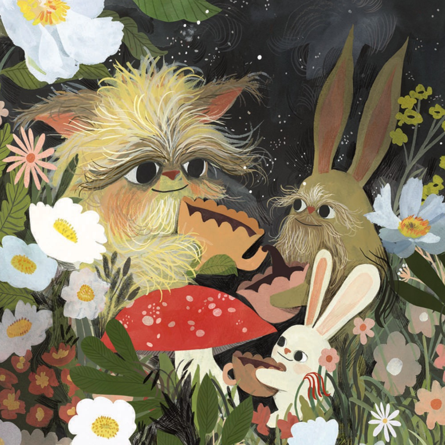 The Esme Shop - Venta al por mayor Tarjetas de cumpleaños - Tarjeta de Felicitación de Cumpleaños Jardín de Criaturas3