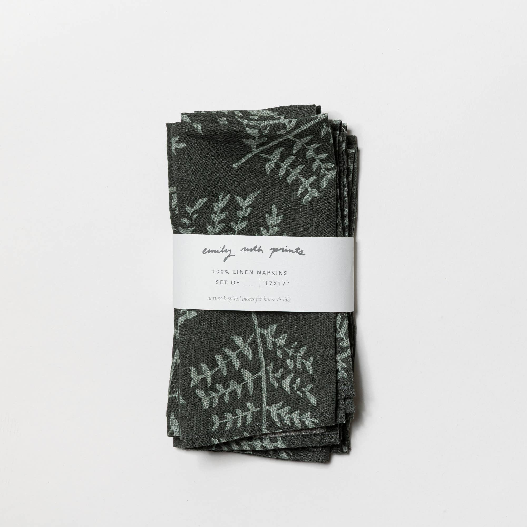 emily ruth prints - Wholesale Dinner & Cloth Napkin - Linen napkins (Set of 2)10