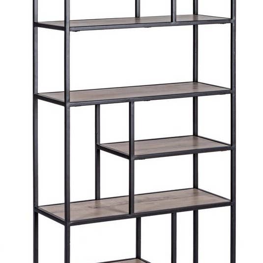 KONTE.DESIGN SHAPE 7-shelf bookcase H153 cm for wholesale by Konte.Design