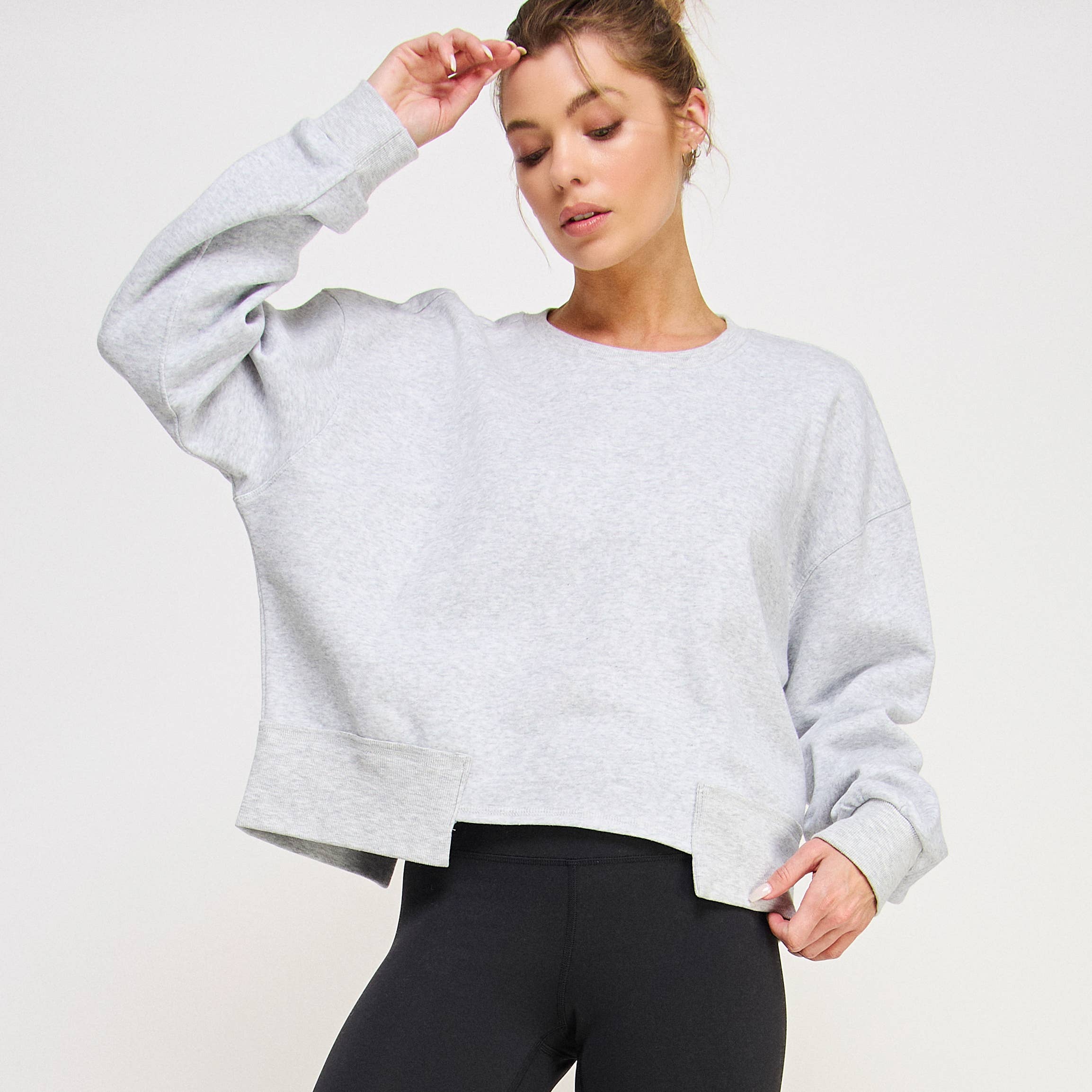 BABY BLUE CAMDEN SWEATSHIRT-FZ0011 for wholesale on Faire18