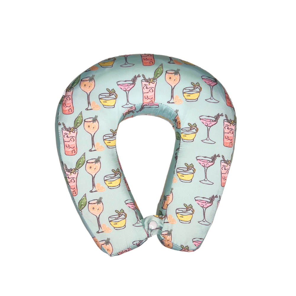 Hang Accessories - Venta al por mayor Cojín de viaje - Almohada cervical de espuma viscoelástica satinada24