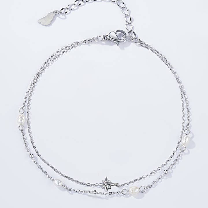 BYREN | ÉLINE L'ATELIER – Großhandel Fußkettchen – Edelstahl-Fußkette 624AQ051