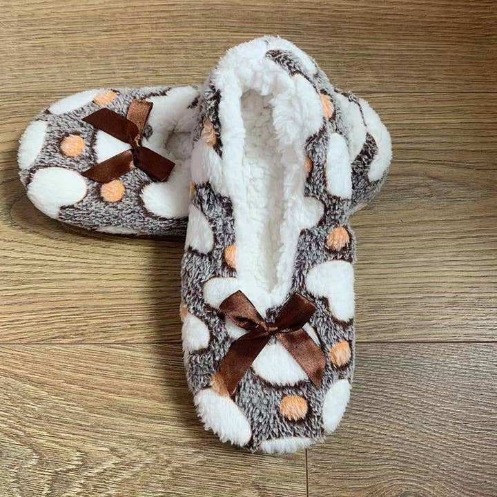 ACCITY - Wholesale Sock Slippers - Women's - WOMEN'S SOCKS HOME FLEECE FLOOR SOCK SLIPPERS_CWMS11796