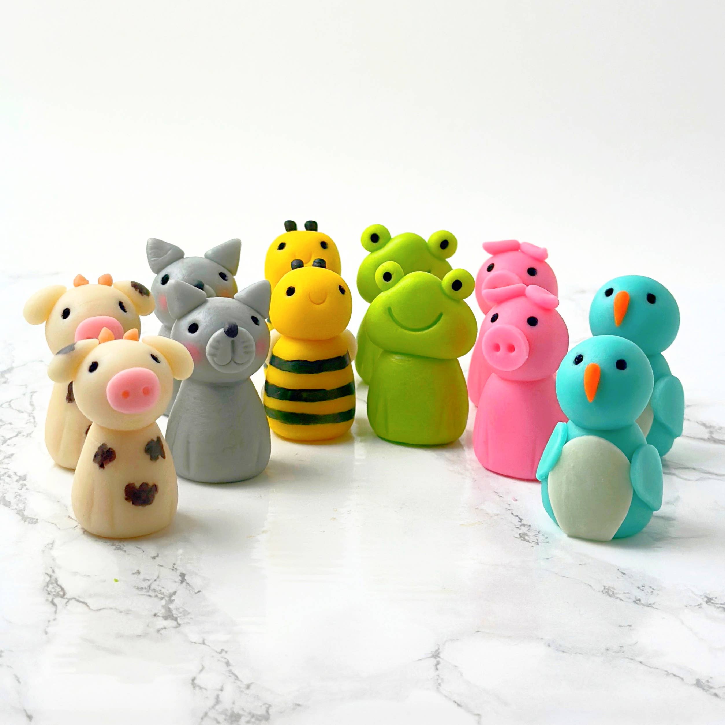 marzipops - Wholesale Caramel - Gourmet Marzipan Candy Cutie Mini Animals3