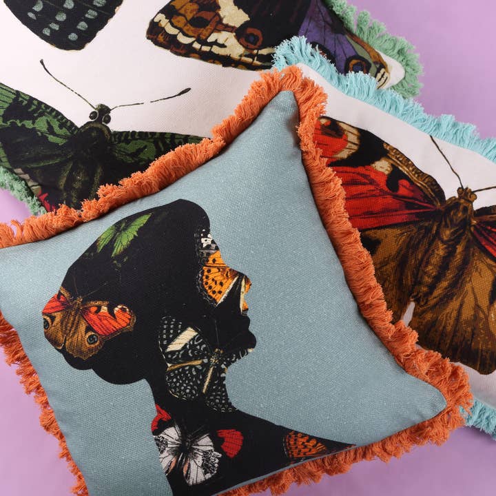 THOMASPAUL - Vente Coussin décoratif - Métamorphose Nelly Oreiller 18"x18"1