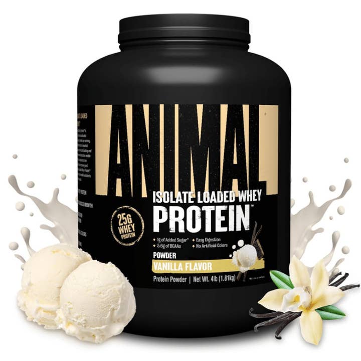 Animal Iso Whey Protein Blend - 55 SRV - Vanilla for wholesale by L&F Universal Goods