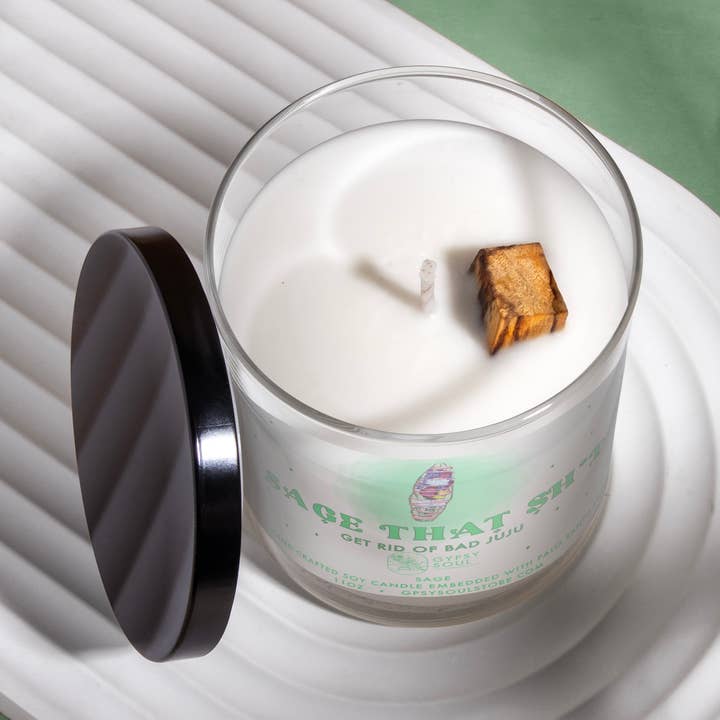 Gypsy Soul - Wholesale Jar/filled candle - Sage That Sh*t Sage Candle-Lotion Candle0