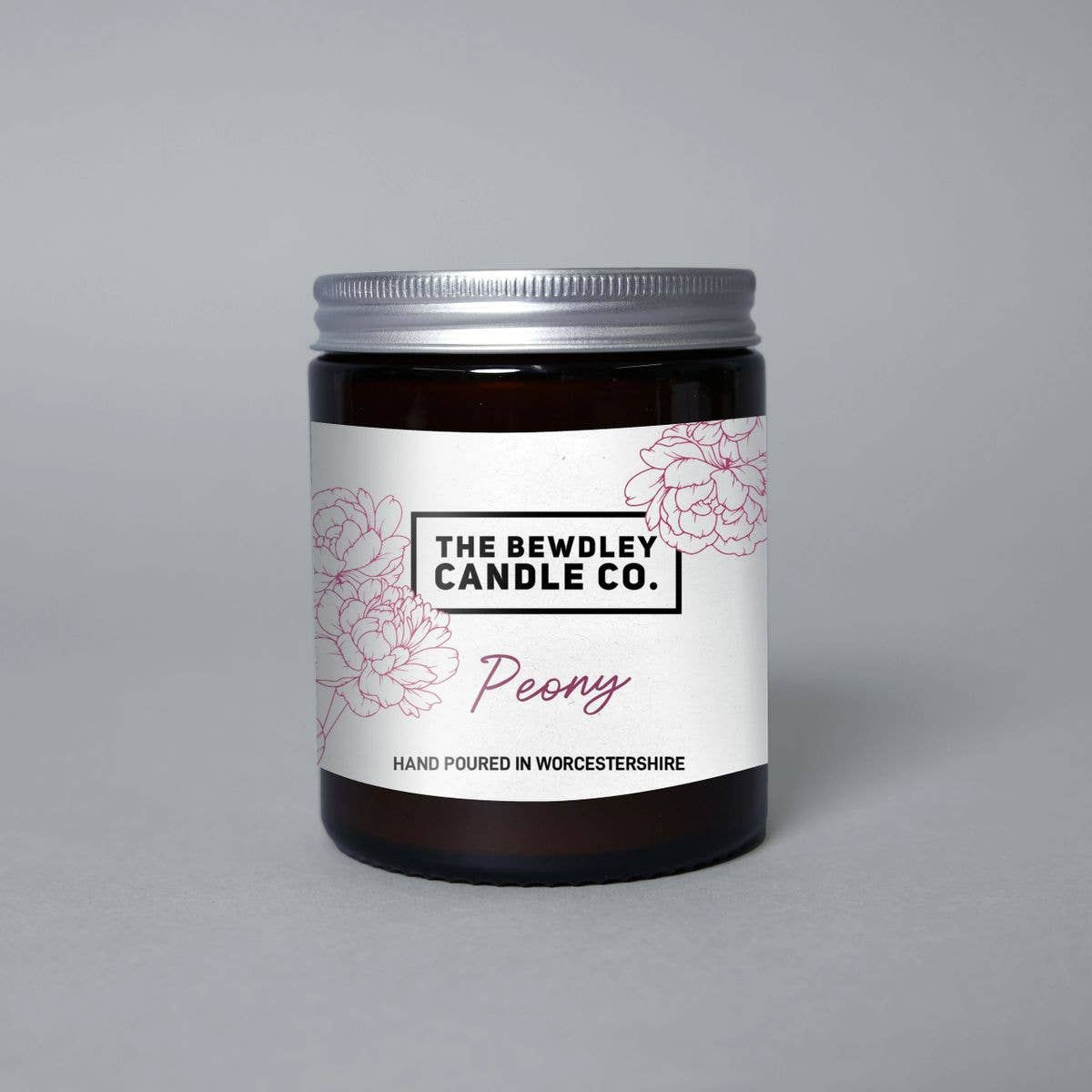 The Bewdley Candle Co. – wholesale Jar/filled candle – Peony Candle 150g net0