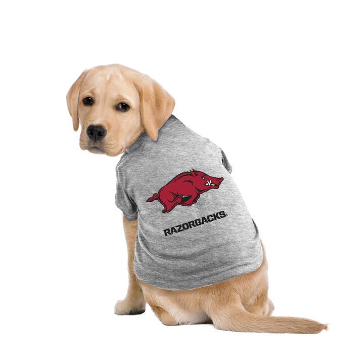 Little Earth Productions - Wholesale Pet Shirt - Dog - NCAA Arkansas Razorbacks Pet T-Shirt