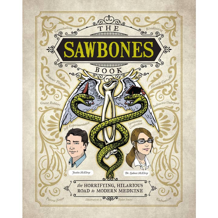 The Sawbones Book for wholesale by Insight Editions - #1 Pop Culture Publisher