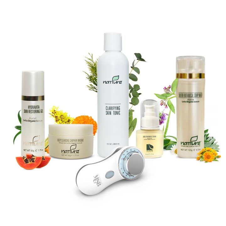 Acne Clearing Home System for wholesale by NATPURE Clinical Skin Care
