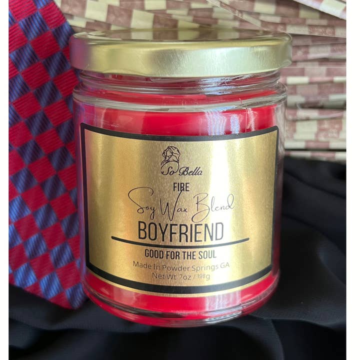 Vela Boyfriend de 7 oz, línea para hombre para venta al por mayor de So Bella
