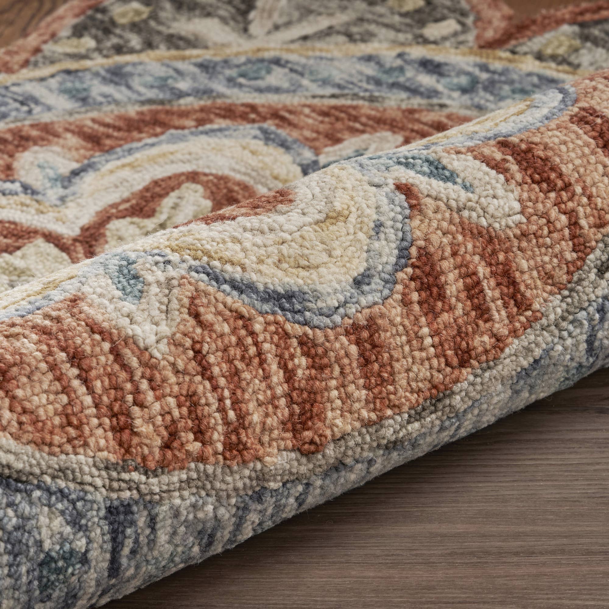 LR Home - Wholesale Area Rug - Nia Classic Scalloped Edge Hand-Tufted Wool Indoor Area Rug20