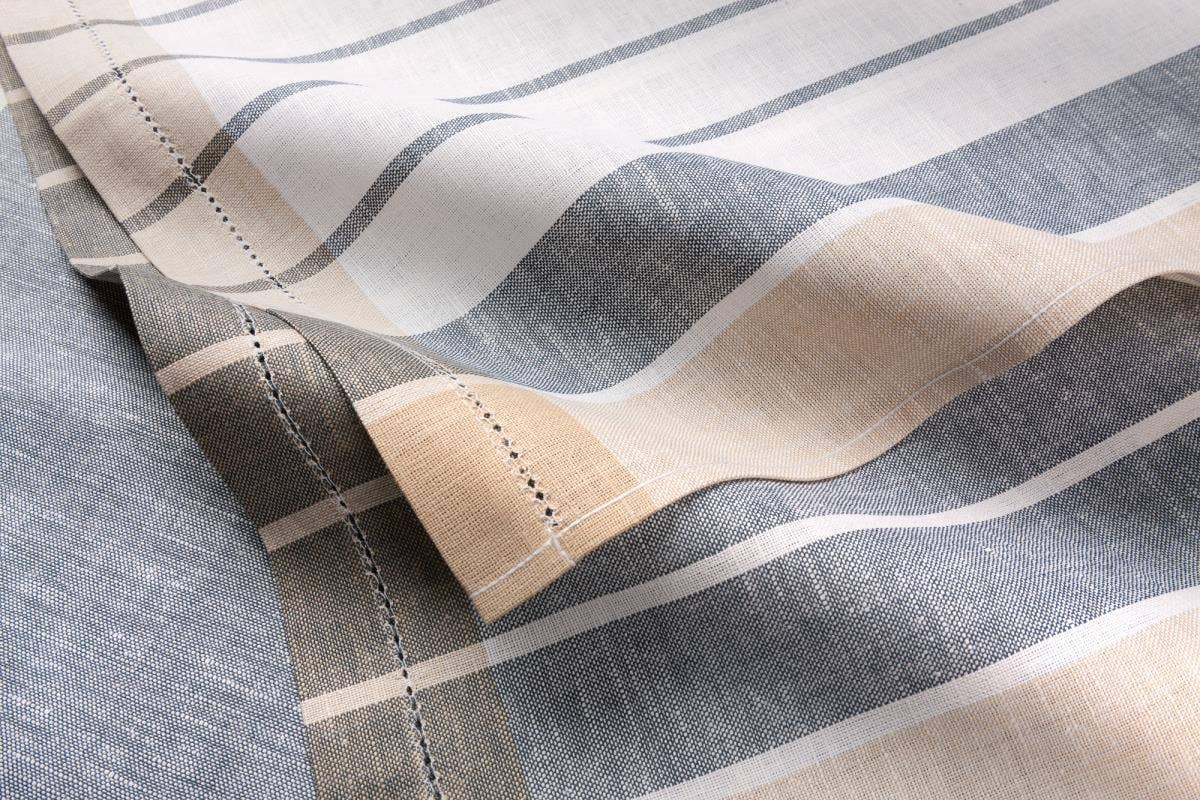 Rune-Jakobsen Design – wholesale Kökshandduk – Kökshanddukar i linne/bomull med grå cottage-ränder5