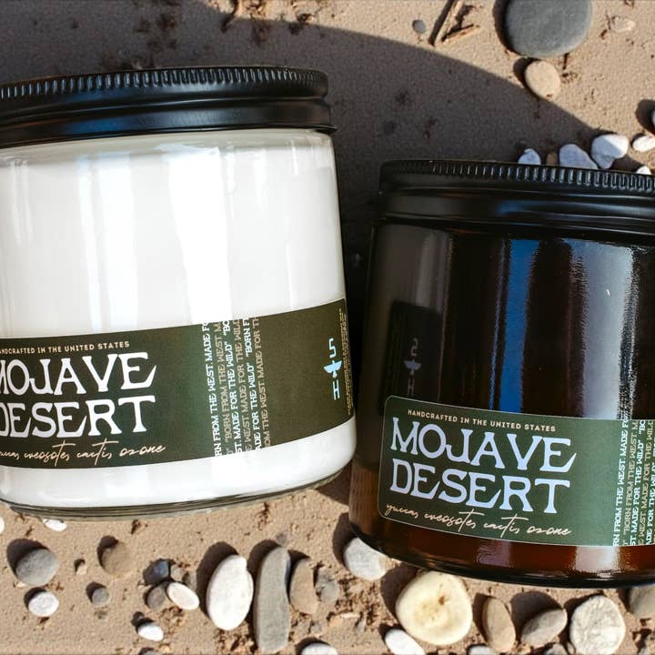 Seventh House Candle - Wholesale Jar/Filled Candle - MOJAVE DESERT - Yucca, Creosote, Cacti Candle0