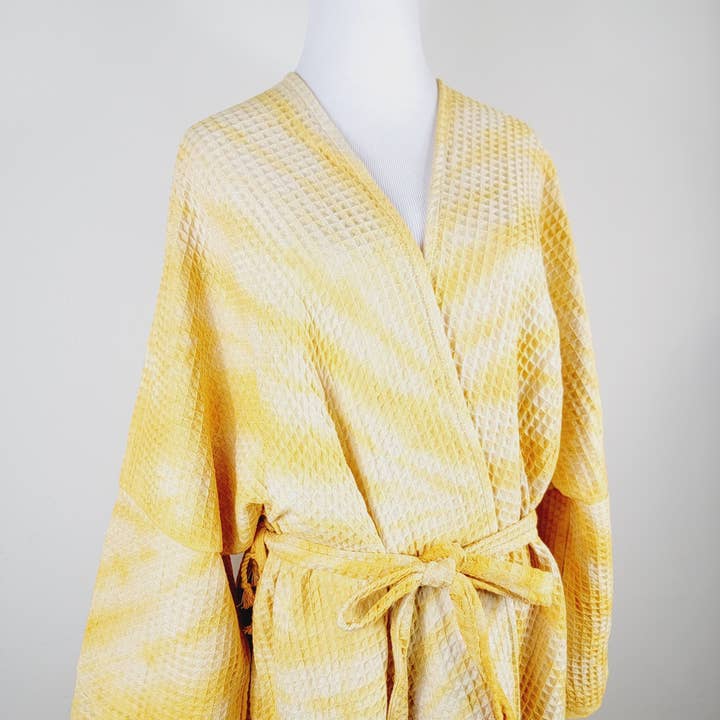 Unisex Robe,Beach robe,Bath robe and spa,Honeycomb Woven for wholesale by EBRU Home