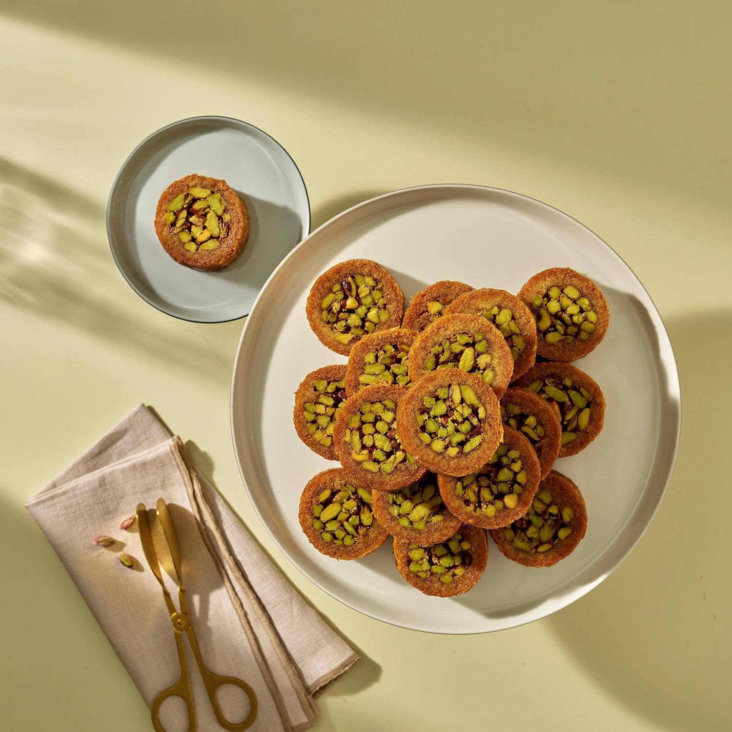 Aladdin – Großhandel Cookie – Mahizer | Pistazien-Aleppo-Kadayif1