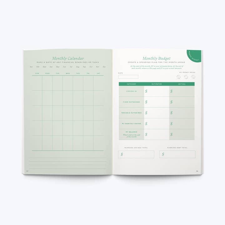 Papier - Wholesale Planner - Shine Foil A5 Hardcover Guided Finance Planner