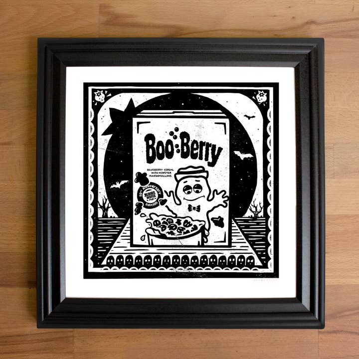 Boo Berry Print for wholesale by Indestructible Food