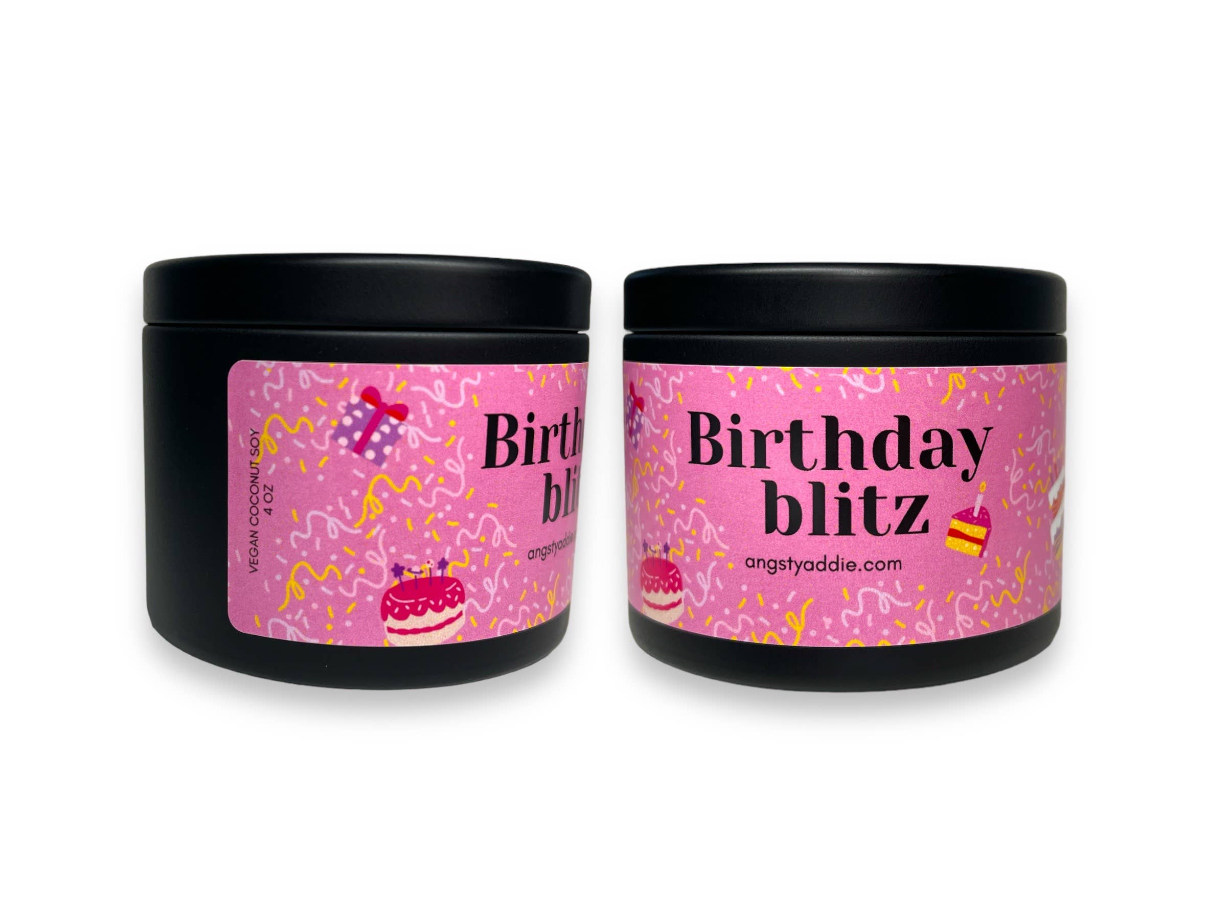 Angsty Addie - Wholesale Jar/Filled Candle - Birthday cake candle, birthday gift for women6