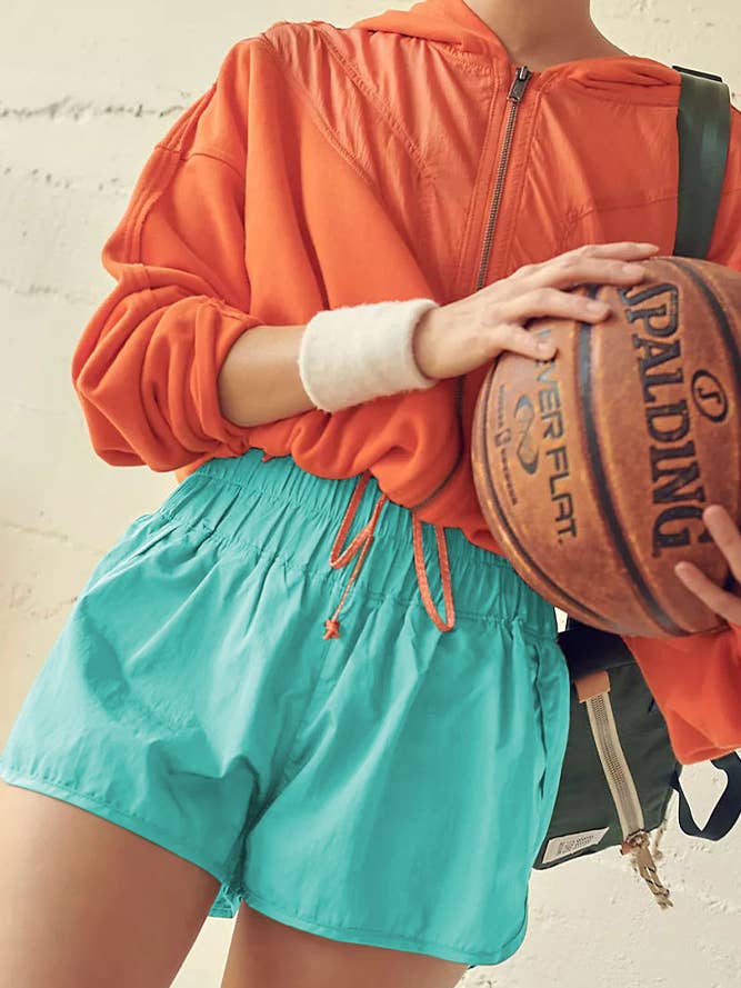 UNISHE - Wholesale Athletic Shorts - Women's - High Waist Elastic Sportswear Running Shorts ZZKF50910