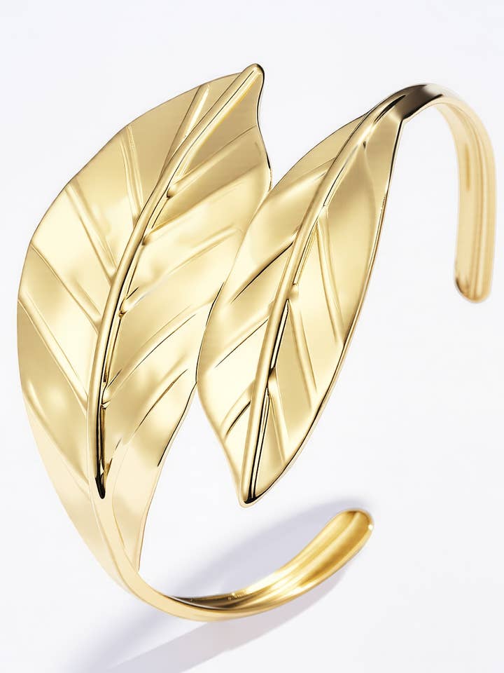 Pulseira rígida em aço inoxidável 324RX129 por atacado de BYREN | ÉLINE L'ATELIER