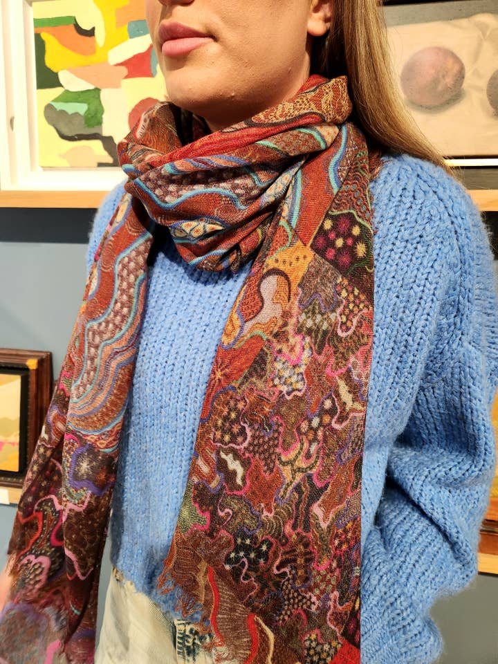 CULTURE SCARF for wholesale by Salisa Scarves