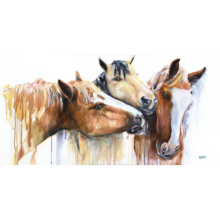 Sarah's Horses for wholesale by Michelle Murphy Paints