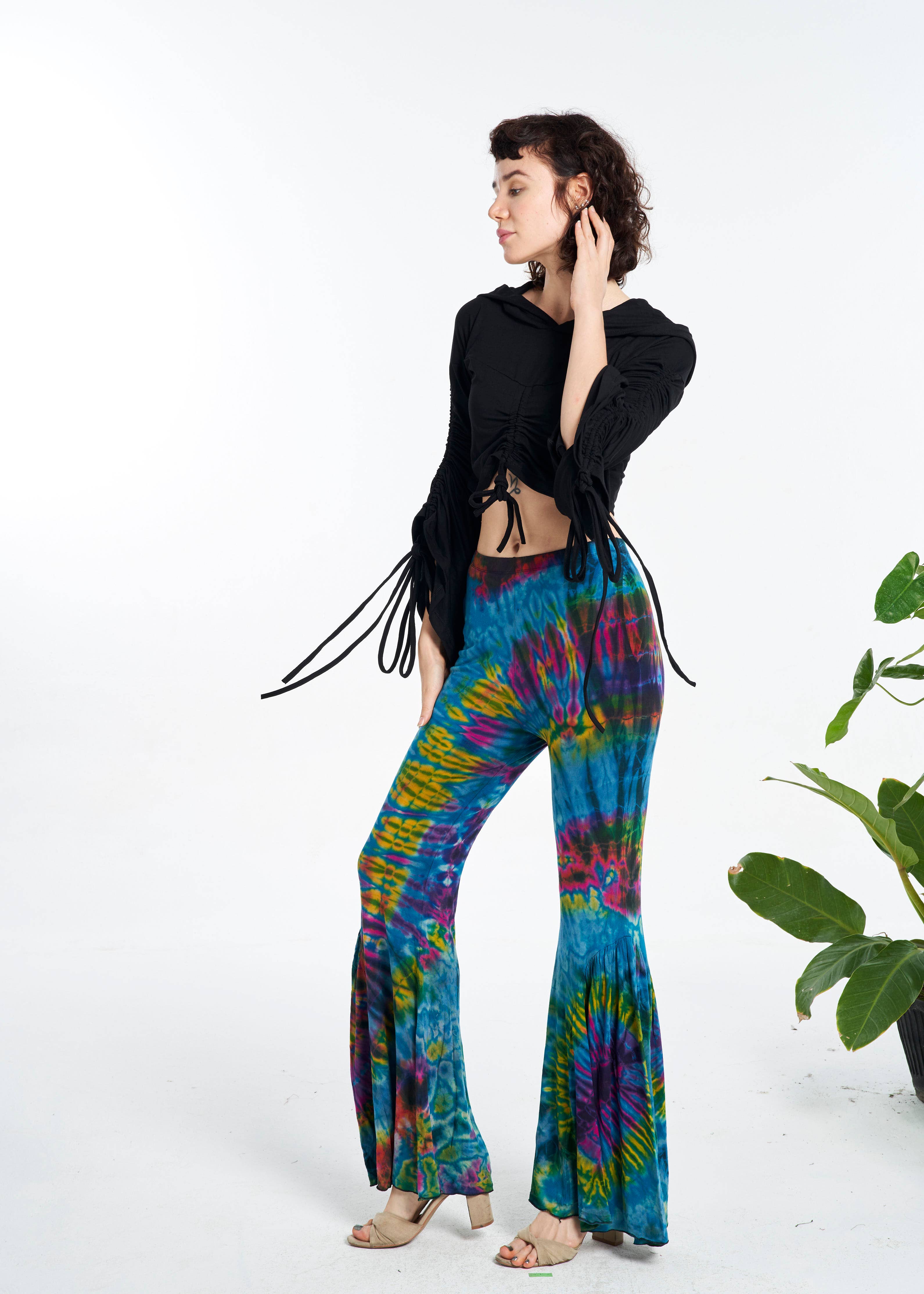 Kathmandu Imports - Wholesale Broek - Dames - Tie-dye broek (TH-1786)1