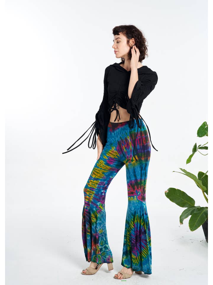 Kathmandu Imports - Wholesale Broek - Dames - Tie-dye broek (TH-1786)1
