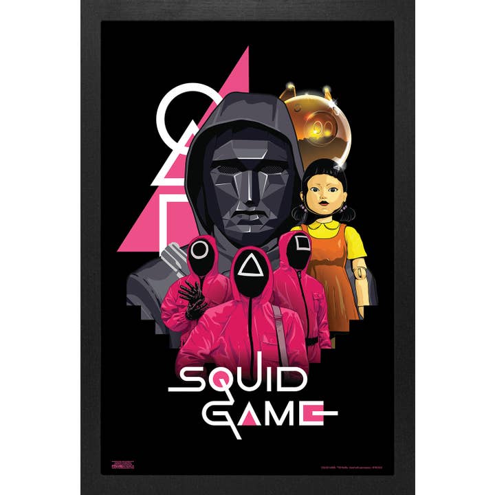 Pyramid America - Wholesale Poster - Squid Game S2 - Frontman - 11x17 Framed Print