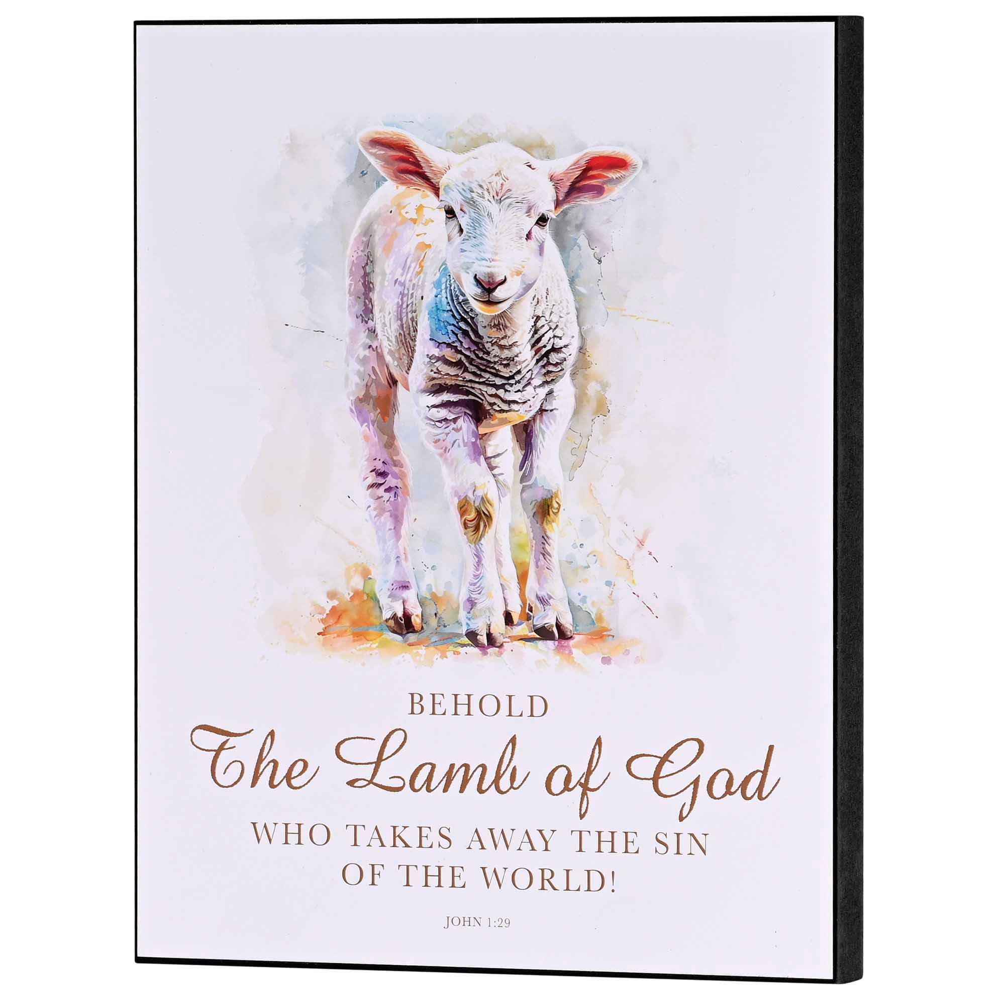 Dicksons - Wholesale Wall Accent - Wall Plaque Behold The Lamb Of God0