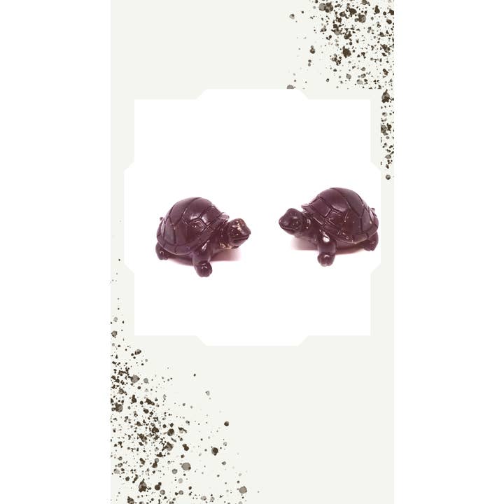 LE MONDE DE SOON – Großhandel Ohrstecker – Schildkröte7