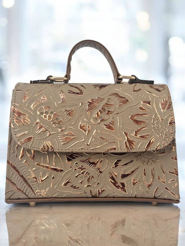 The Artisanal Crossbody Bag - Brown for wholesale by MBH Leather