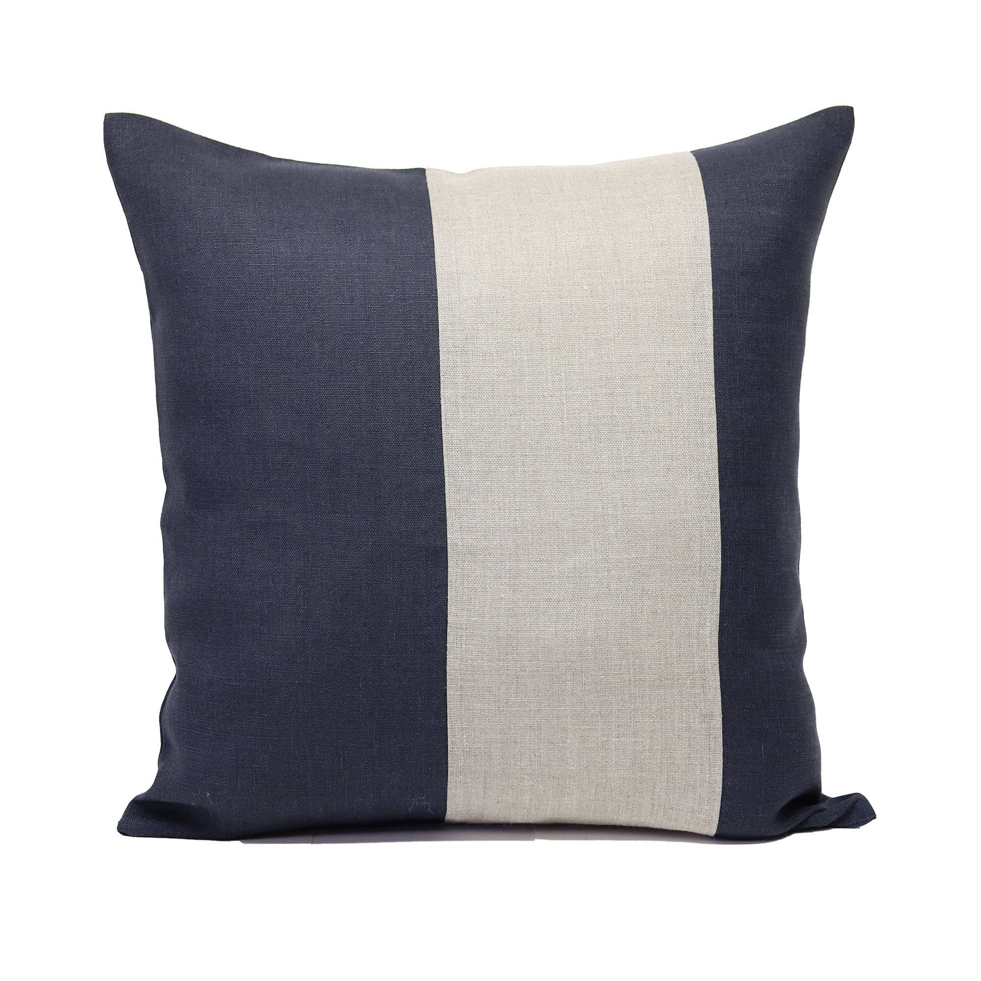 Giardino Segreto – Engroshandel Pyntepude – 100 % hør pude med striber4