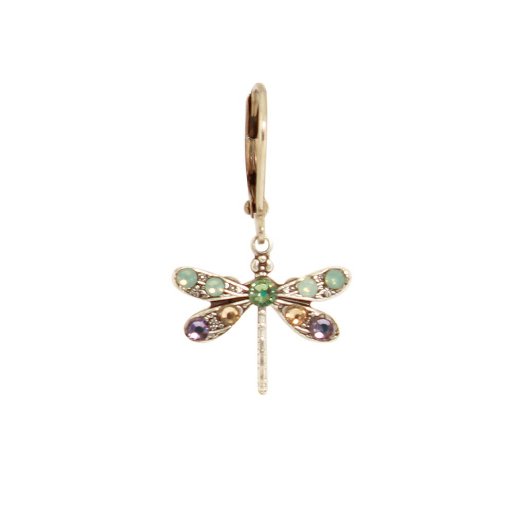 Baked Beads - Wholesale Dangle Earrings - Crystal Dragonfly Earring5