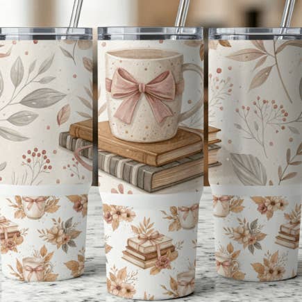 Livre/café 40oz pour la vente par Ccrafts Crafty Creations