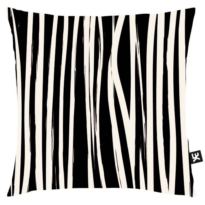 ACEMO BLACK pudebetræk | 50x50 | blød fløjl for engroshandel hos Studio EYK