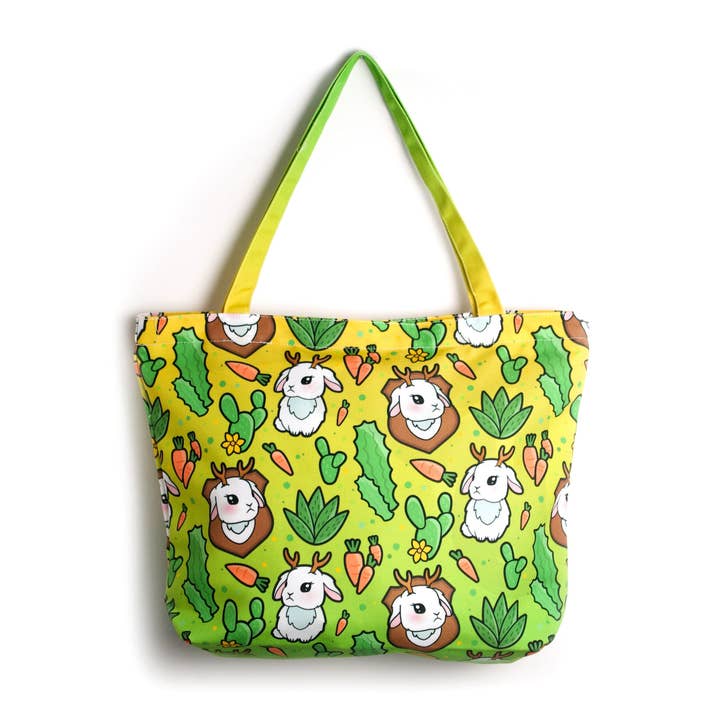 Jackalope Tote Bag for wholesale by LuxCups Creative
