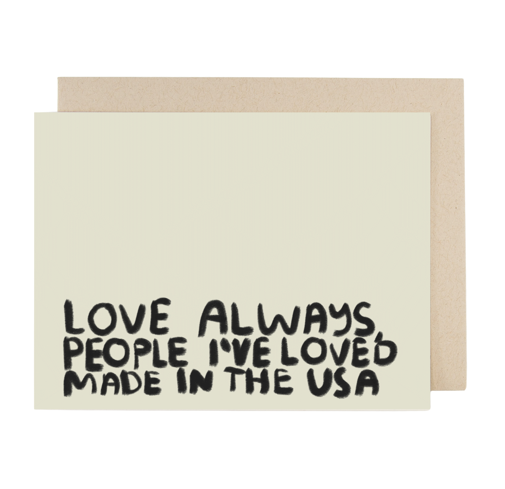 People I've Loved – wholesale Love card – Heart Eyes - Case Pack of 6 Cards1