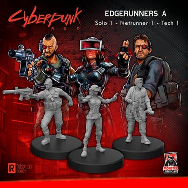 Bridge Distribution - Wholesale Board Game - Cyberpunk RED Miniatures