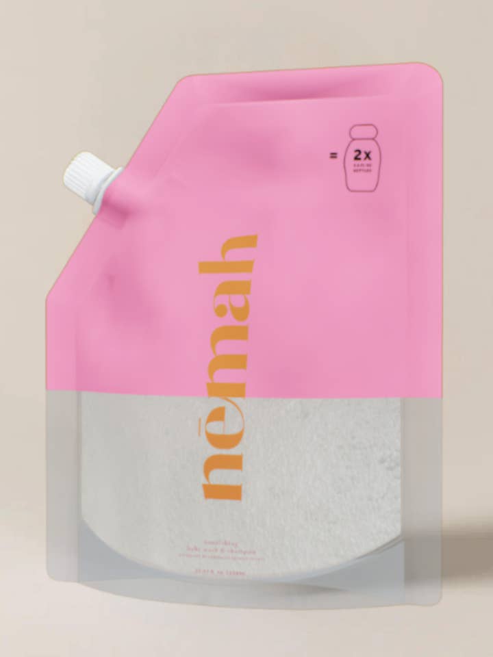 Recharge de Gel Lavant & Shampooing Nourrissant pour Bébé pour la vente par Nēmah