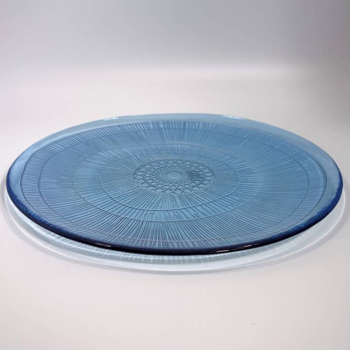 Jarapa - Wholesale Platter - 32cm Recycled Glass Zenda Platter (6/case)
