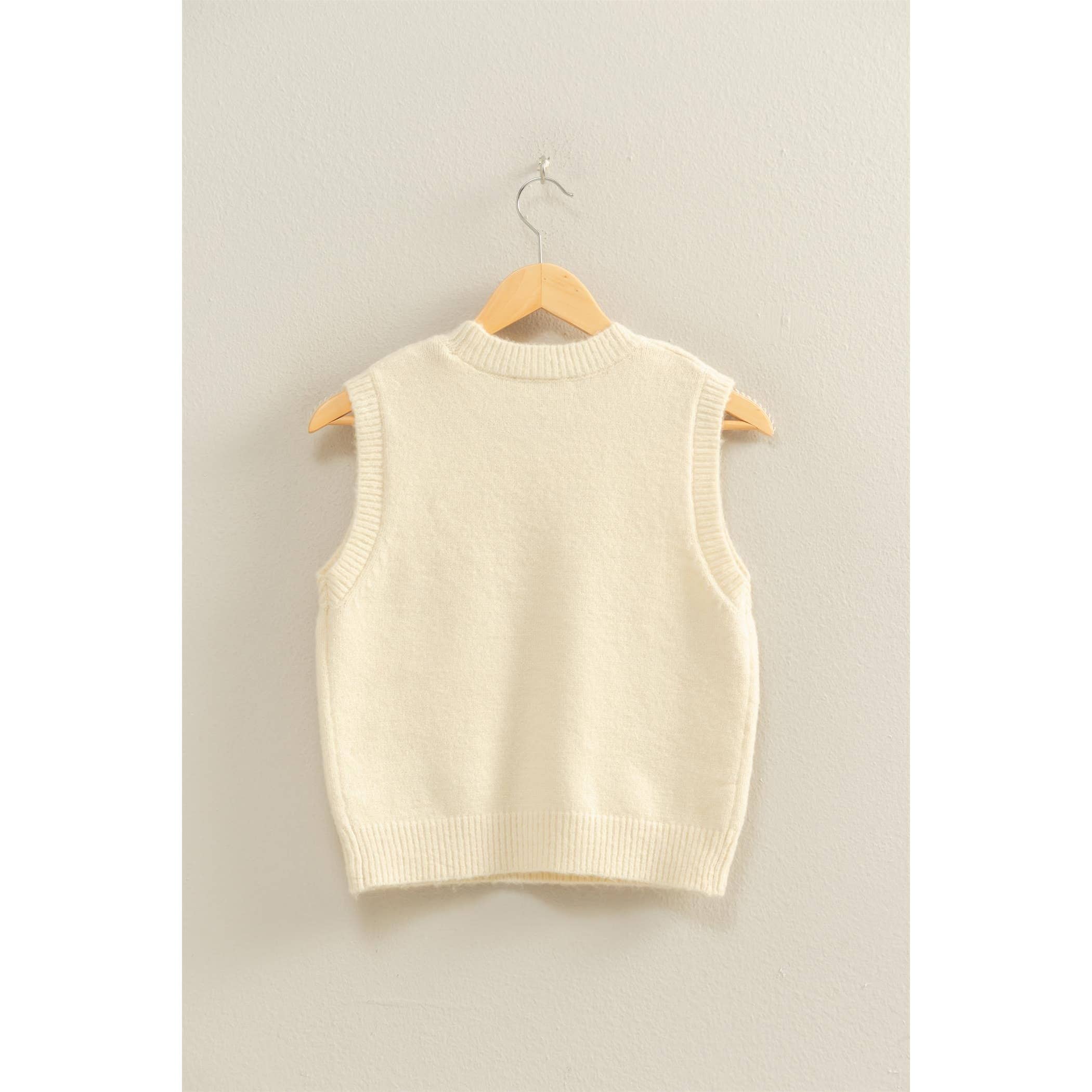 HYFVE – wholesale Tröjväst – Dam – Ärmlös rundhalsad stickad topp23