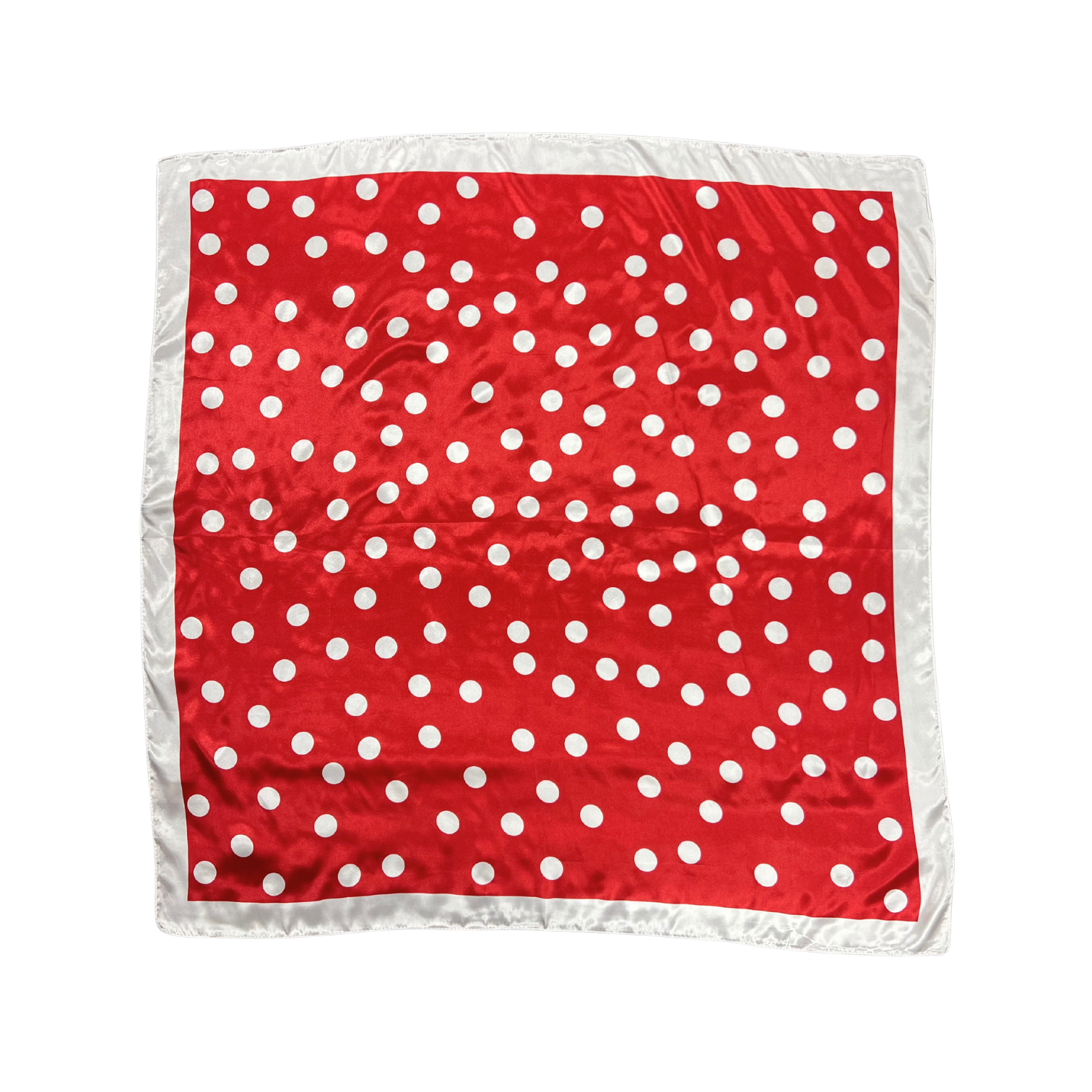 Lili Scarves (US Duty Free) - Wholesale Scarf - Women's - Polka Dot Pattern Silk Touch Square Scarf13