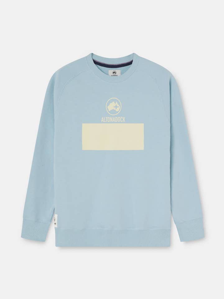 Light Blue Horizon Sweatshirt for wholesale by ALTONADOCK