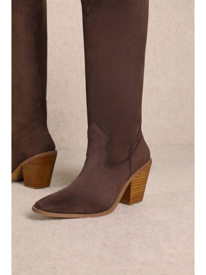 Miracle Miles (Mi.iM) - Wholesale Boots - Women's - Classy Suede Western Women's Boots