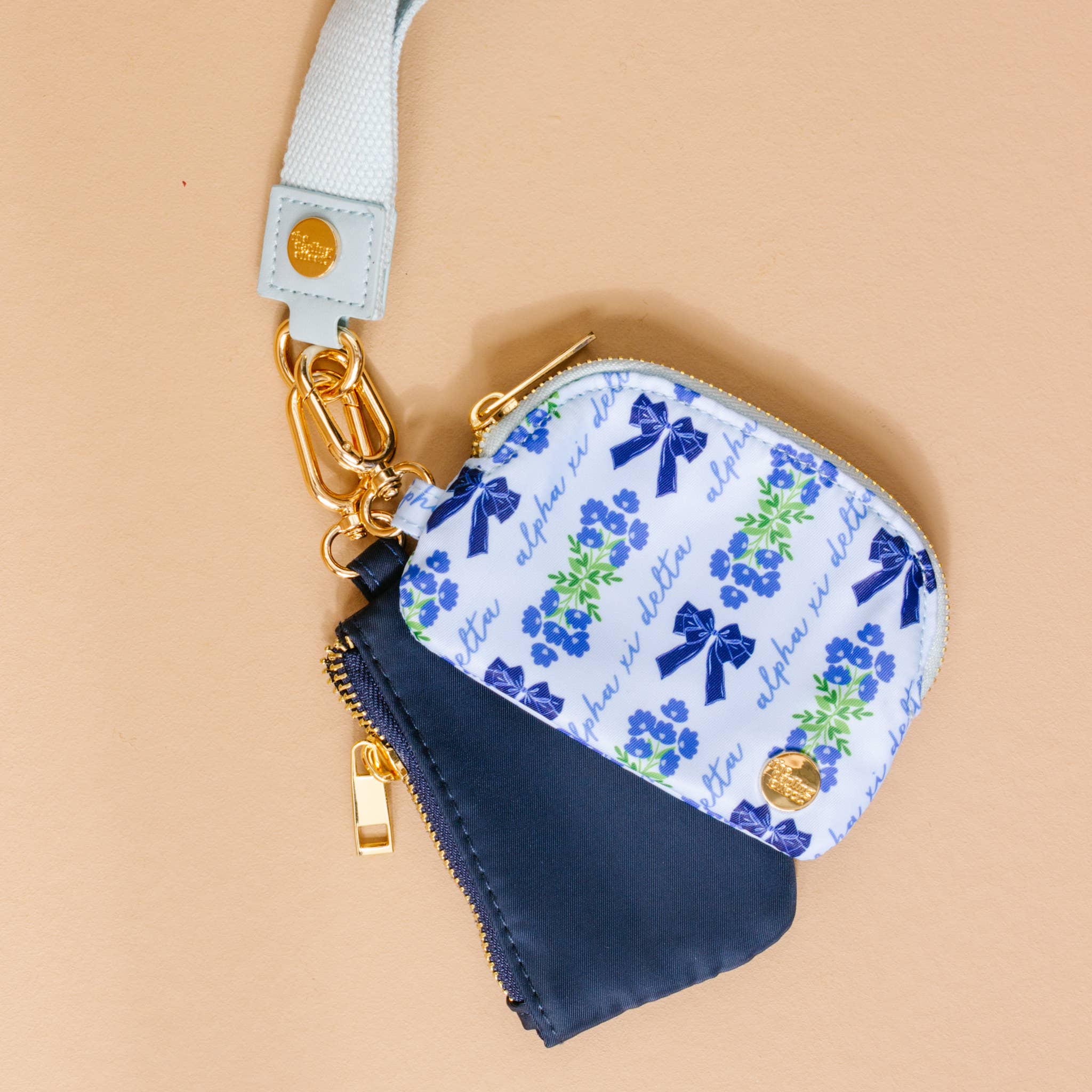 The Darling Effect - Wholesale Keychain - Women's - Sorority Dynamic Duo Pouch Wristlet5