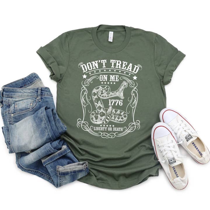 Artopia - Wholesale T-Shirt (Graphic) - Women's - 2nd Amendment T-Shirt, Liberty Or Death Tee, Right to Bear A3