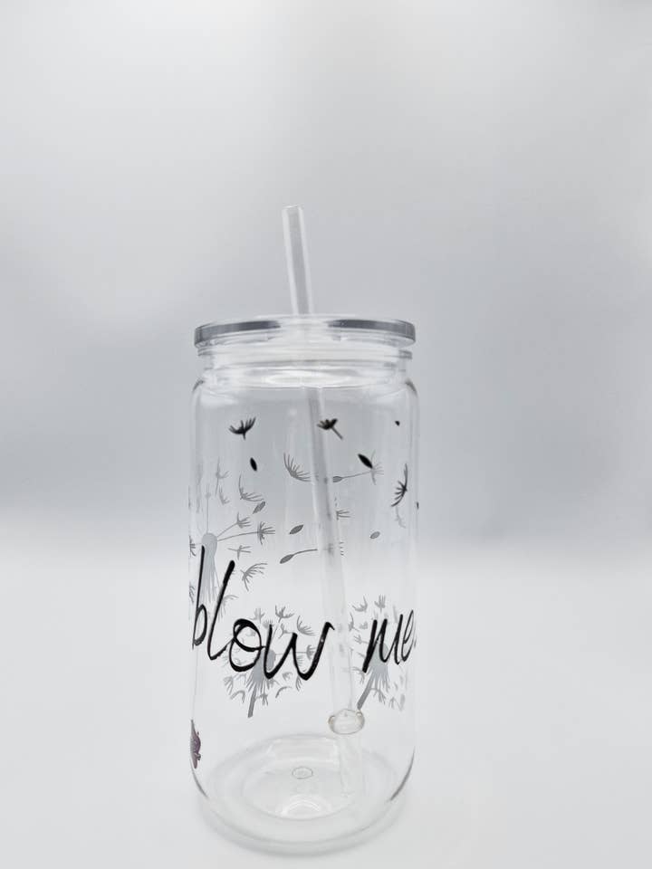 Blow Me… Dandelions - Plastic Libby Cup for wholesale by Reyt Designs